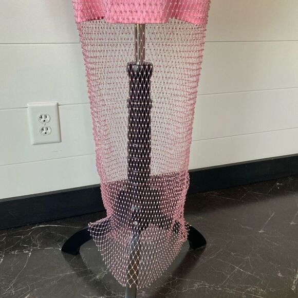 Endless Rose Embellished Mesh Overlay: Size Large NWT - Picture 3 of 11